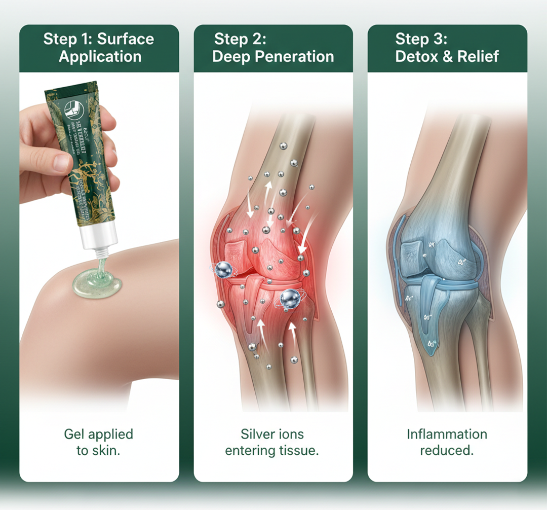 (š„LAST DAY SALE - 71% OFF)BBOJIĀ® SilverRelief Joint Therapy Gel