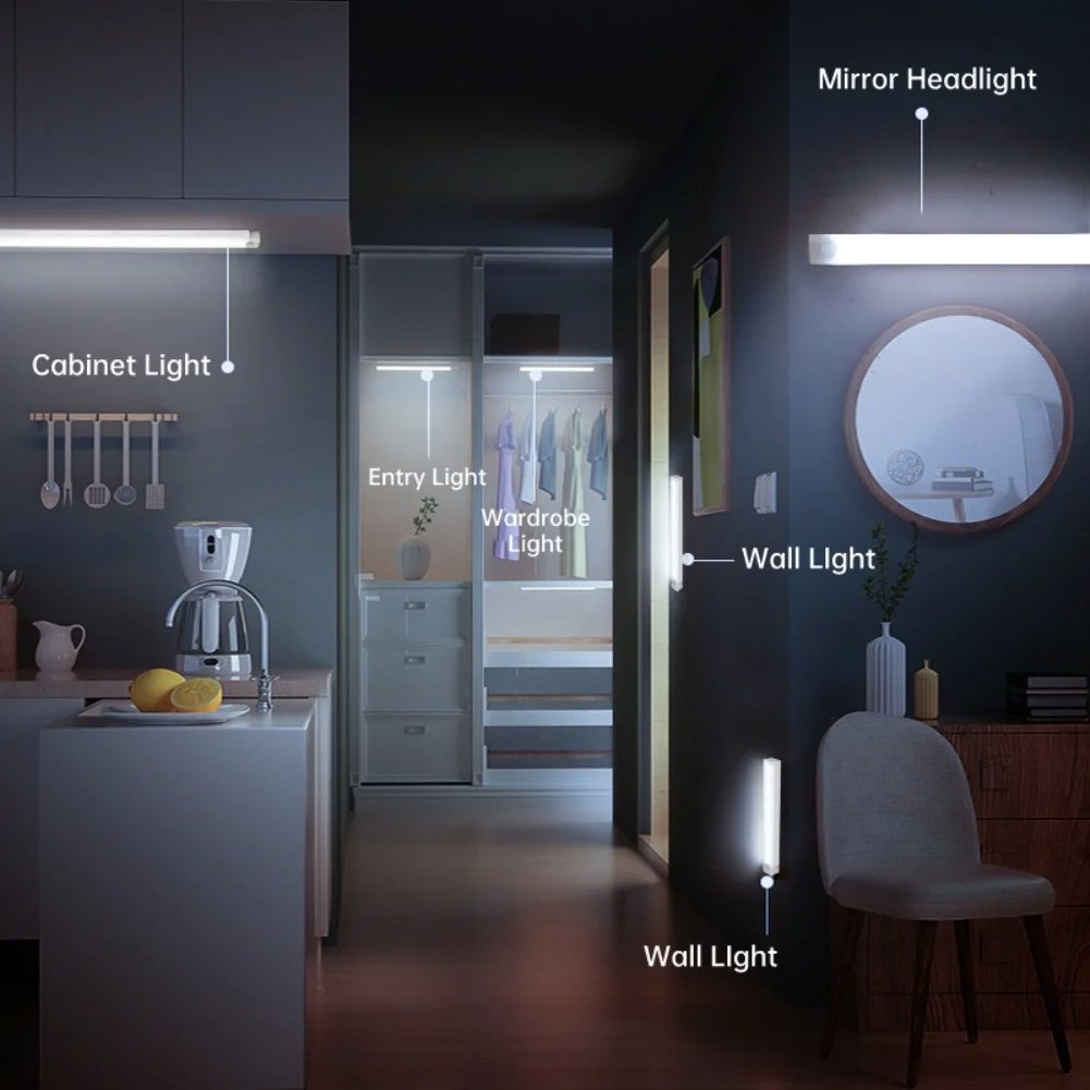 🏆Last Day 49% OFF🔥Punch-free Smart Sensor Magnetic Rechargeable LED Lights🔥