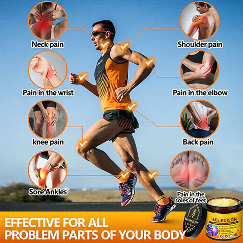 🏆50K+ SOLD LAST WEEK! 🌿LUMIVO™Bee Poison Pain-Relief Bone Healing Cream