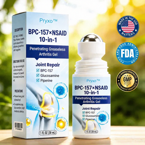 Pryxo® Instant Relief Arthritis Gel (BPC-157 + 10-in-1 NSAID Formula)