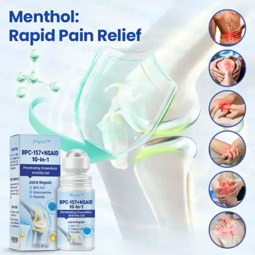Pryxo® Instant Relief Arthritis Gel (BPC-157 + 10-in-1 NSAID Formula)