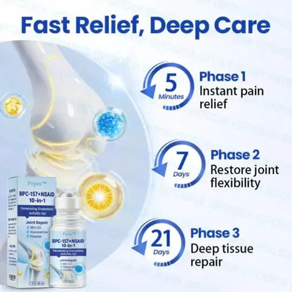 Pryxo® Instant Relief Arthritis Gel (BPC-157 + 10-in-1 NSAID Formula)