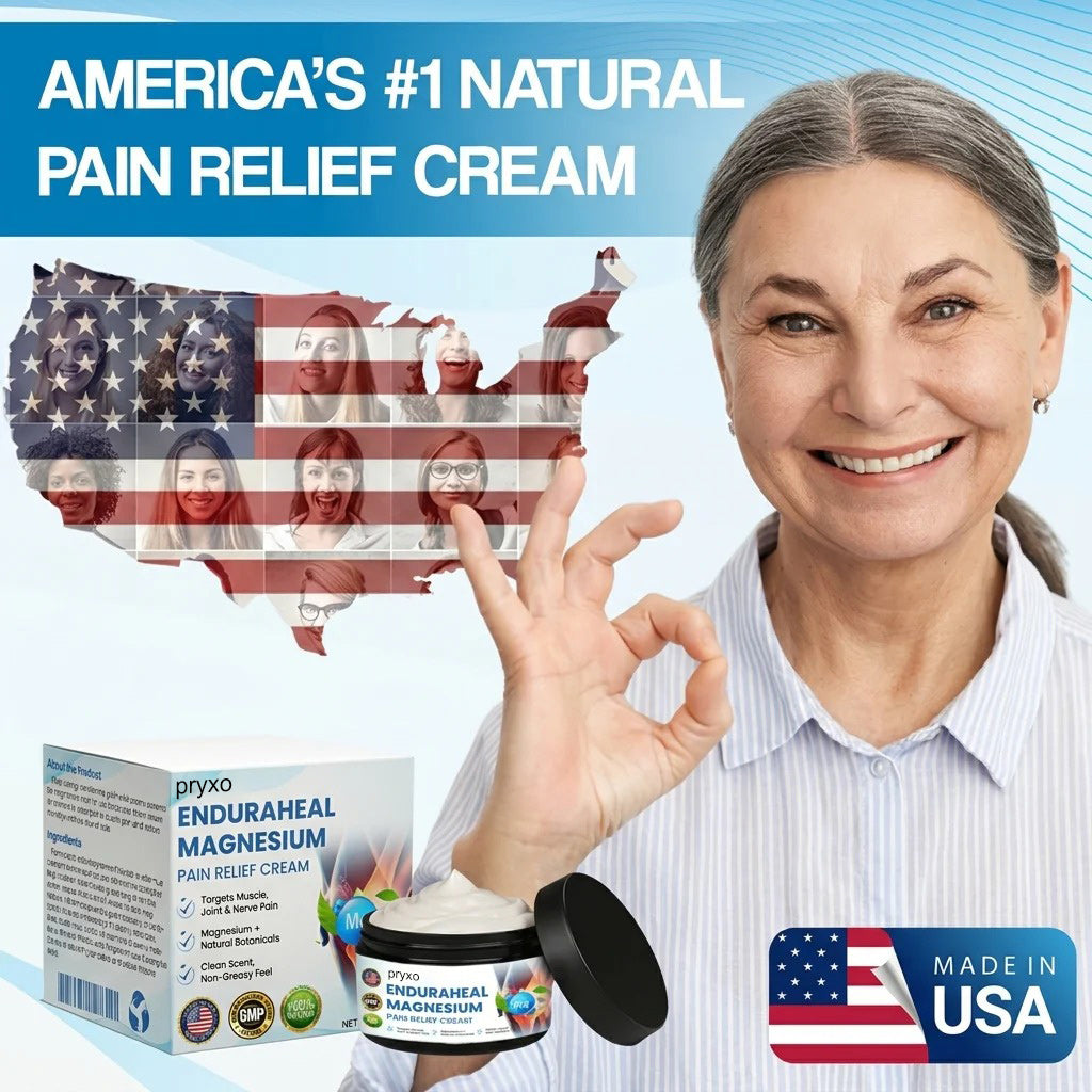 𝗣𝗿𝘆𝘅𝗼 𝐄𝐧𝐝𝐮𝐫𝐚𝐇𝐞𝐚𝐥 𝐌𝐚𝐠𝐧𝐞𝐬𝐢𝐮𝐦 𝐏𝐚𝐢𝐧 𝐑𝐞𝐥𝐢𝐞𝐟 𝐂𝐫𝐞𝐚𝐦 (Treats Arthritis, Neuropathy, Rheumatism, Sports Injuries & More)