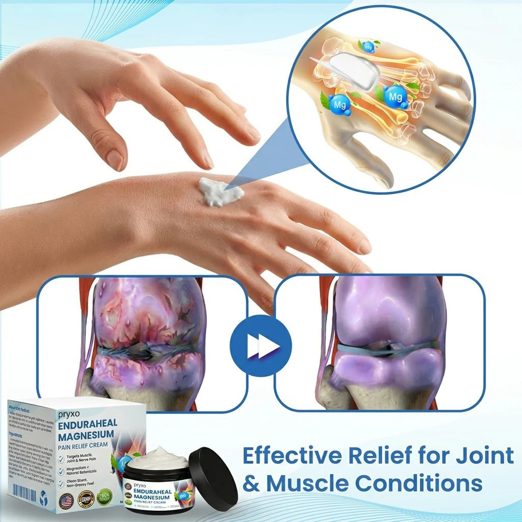 𝗣𝗿𝘆𝘅𝗼 𝐄𝐧𝐝𝐮𝐫𝐚𝐇𝐞𝐚𝐥 𝐌𝐚𝐠𝐧𝐞𝐬𝐢𝐮𝐦 𝐏𝐚𝐢𝐧 𝐑𝐞𝐥𝐢𝐞𝐟 𝐂𝐫𝐞𝐚𝐦 (Treats Arthritis, Neuropathy, Rheumatism, Sports Injuries & More)