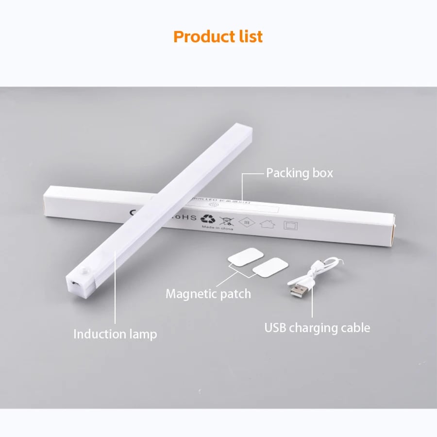🏆Last Day 49% OFF🔥Punch-free Smart Sensor Magnetic Rechargeable LED Lights🔥