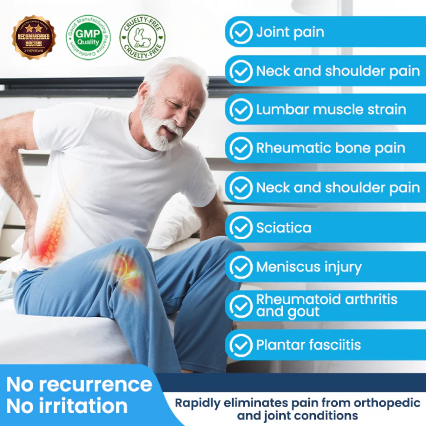 🚀 98.5% RECOMMEND! Deep-Penetrating Muscle Balm – Fast Relief for Arthritis, Back & Knee Pain-8CR5