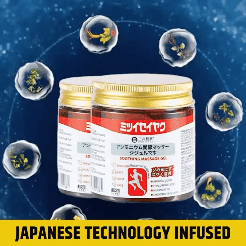 🏆 50K+ SOLD!LUMIVO™ Japanese Instant Pain Relief Soothing Massage Gel